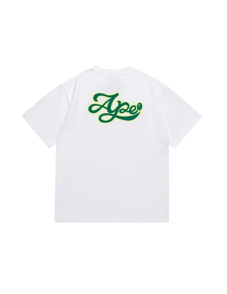 Bape T-shirt 235 White Black,Bape T Shirt,Tshirt,APPAREL