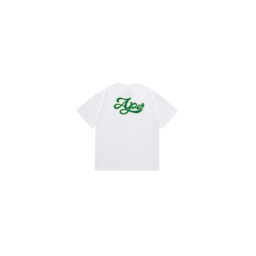 Bape T-shirt 235 White Black,Bape T Shirt,Tshirt,APPAREL