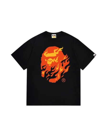 Bape T-shirt 228 White Black,Bape T Shirt,Tshirt,APPAREL