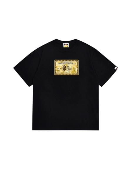 Bape T-shirt 195 White Black,Bape T Shirt,Tshirt,APPAREL