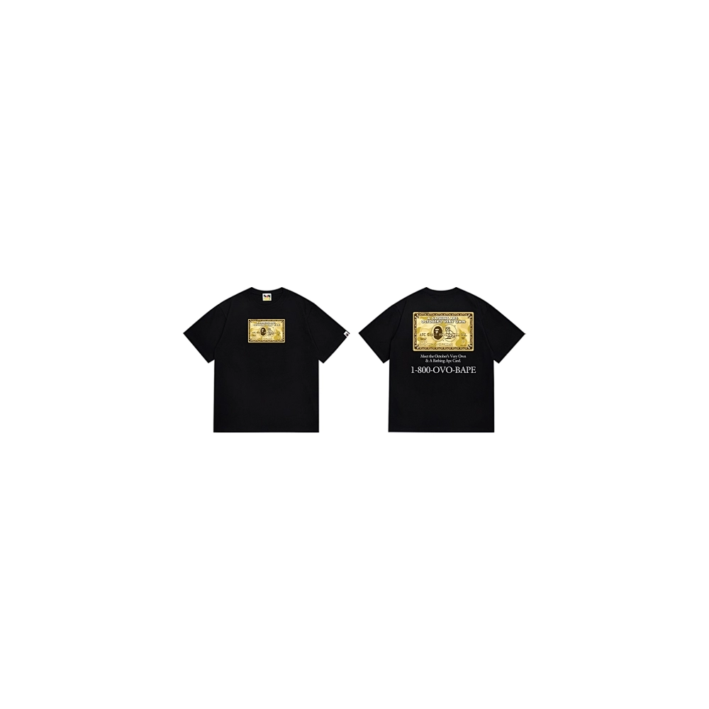 Bape T-shirt 195 White Black,Bape T Shirt,Tshirt,APPAREL