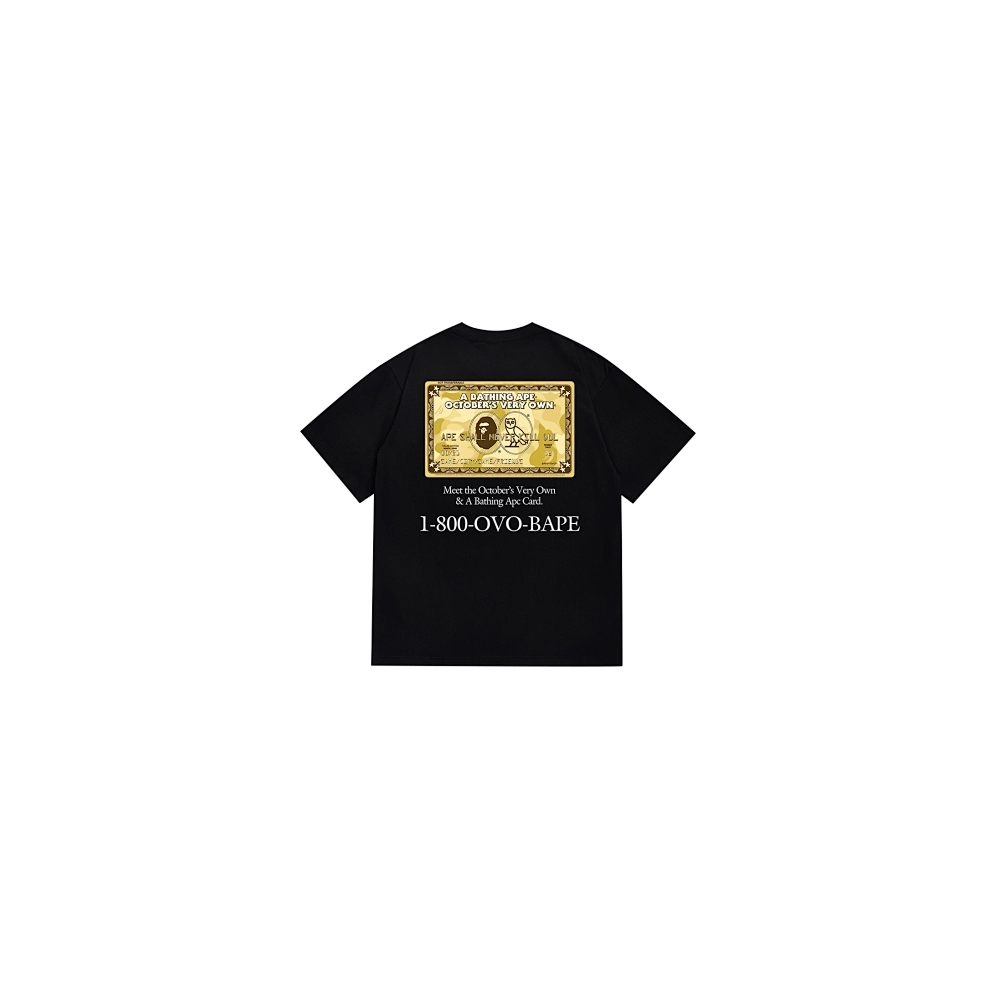Bape T-shirt 195 White Black,Bape T Shirt,Tshirt,APPAREL