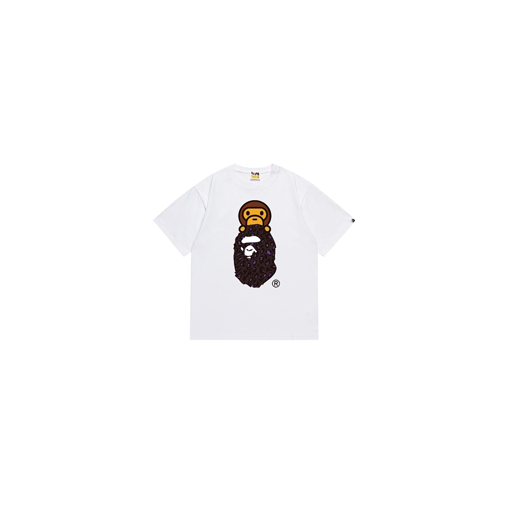 Bape T-shirt 167 White Black,Bape T Shirt,Tshirt,APPAREL