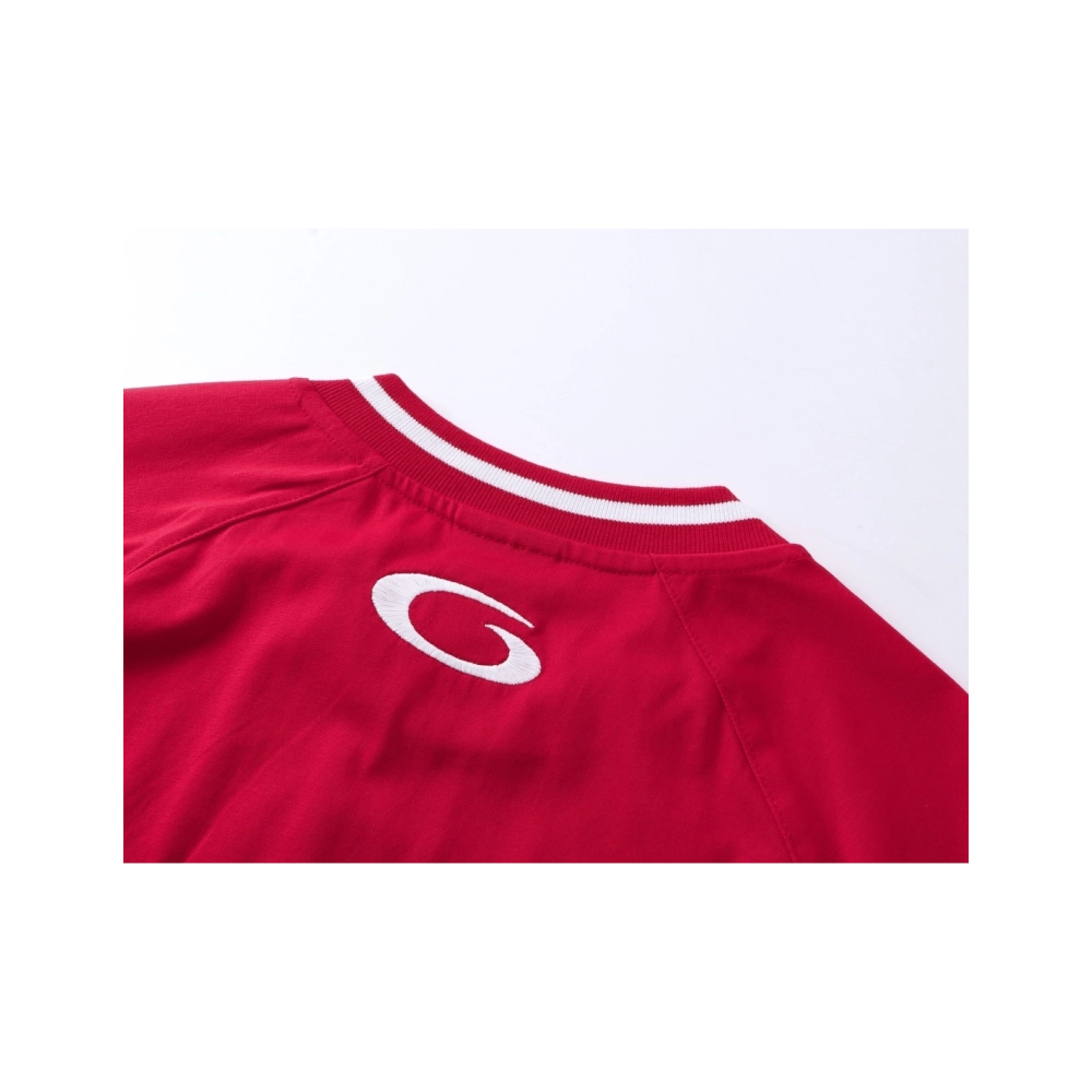 Balenciaga NBA Collab Health Mesh amp; Color-Block Long-Sleeve T-Shirt Black Red White,Balenciaga T Shirt,Tshirt,APPAREL