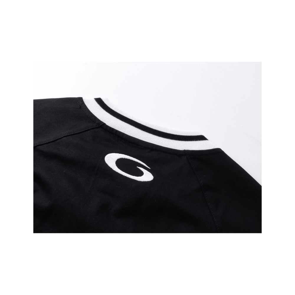 Balenciaga NBA Collab Health Mesh amp; Color-Block Long-Sleeve T-Shirt Black Red White,Balenciaga T Shirt,Tshirt,APPAREL