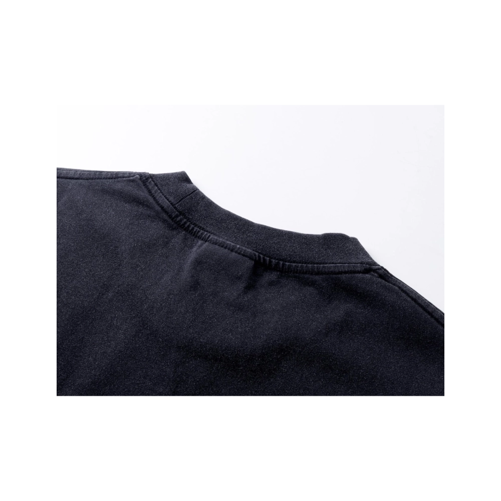 Balenciaga Smoke Print T-Shirt Black,Balenciaga T Shirt,Tshirt,APPAREL