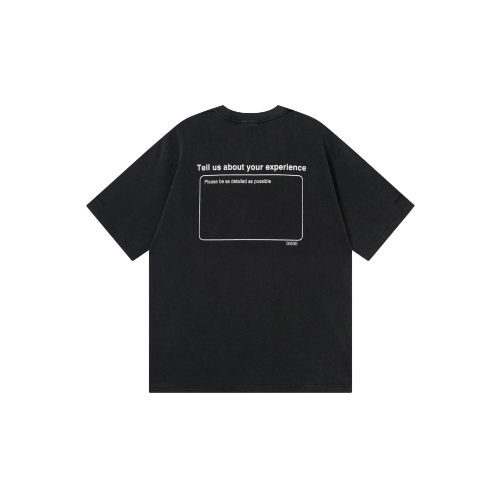 Balenciaga Star Embroidered Washed T-Shirt Black Lake Blue,Balenciaga T Shirt,Tshirt,APPAREL