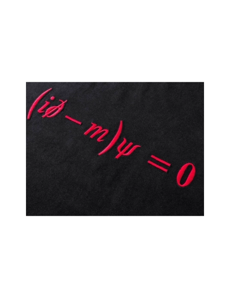 Balenciaga Dirac Equation Art Embroidery Vintage-Style T-Shirt Black,Balenciaga T Shirt,Tshirt,APPAREL