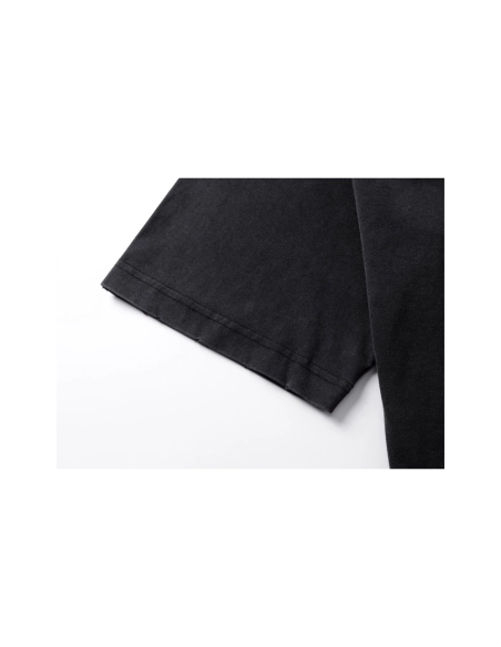 Balenciaga Dirac Equation Art Embroidery Vintage-Style T-Shirt Black,Balenciaga T Shirt,Tshirt,APPAREL