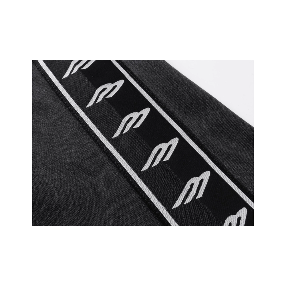 Balenciaga Washed amp; Distressed T-Shirt With 3B Artistic Webbing Accents Sleeves Black Apricot,Balenciaga T Shirt,Tshirt,APPAR