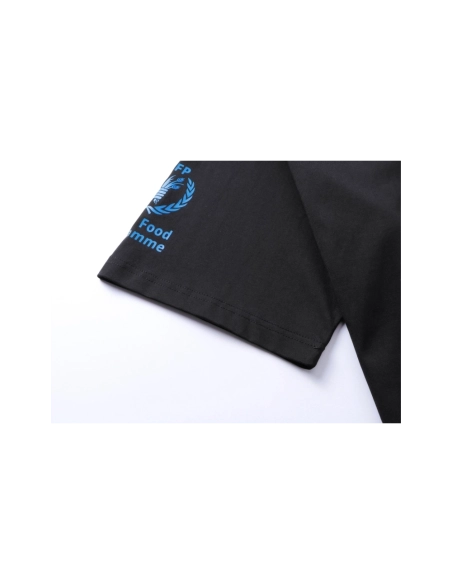 Balenciaga 2026 World Food Programme Charity Limited Edition T-shirt Black Apricot,Balenciaga T Shirt,Tshirt,APPAREL