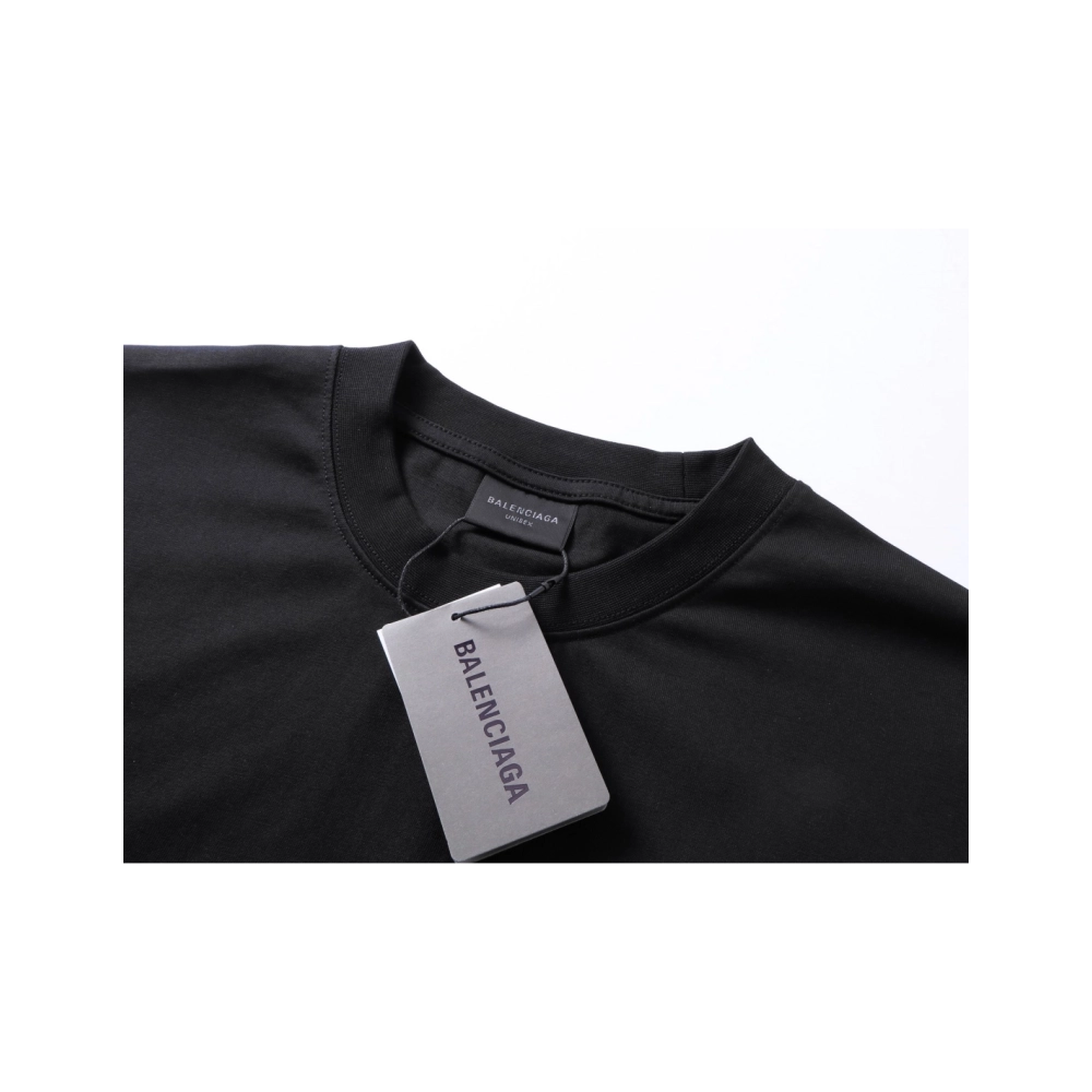 Balenciaga 2026 World Food Programme Charity Limited Edition T-shirt Black Apricot,Balenciaga T Shirt,Tshirt,APPAREL
