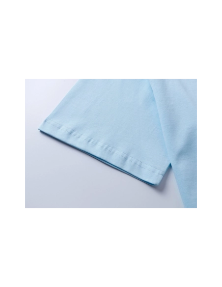 Balenciaga Logo Embroidered Washed Distressed T-shirt Black Blue,Balenciaga T Shirt,Tshirt,APPAREL