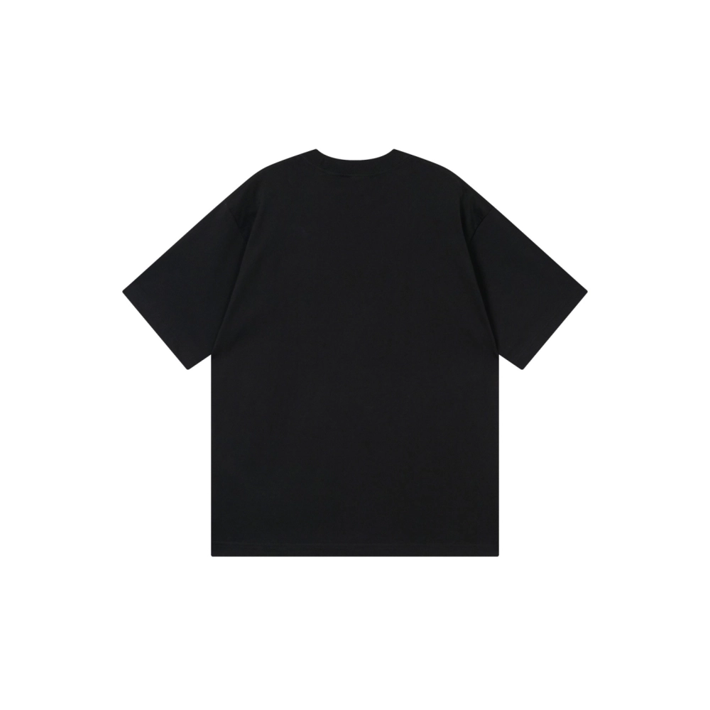 Balenciaga Bow Print T-shirt Black Pink,Balenciaga T Shirt,Tshirt,APPAREL