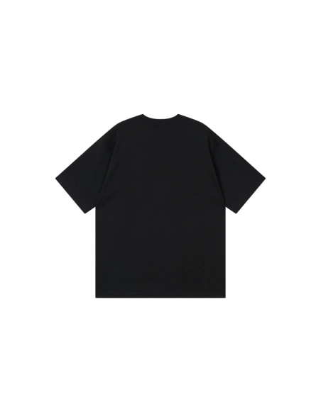 Balenciaga Bow Print T-shirt Black Pink,Balenciaga T Shirt,Tshirt,APPAREL
