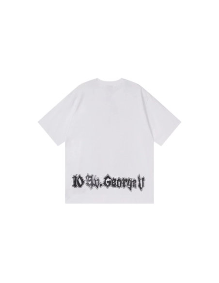 Balenciaga Salon De Couture Artwork Print T-shirt Black White,Balenciaga T Shirt,Tshirt,APPAREL