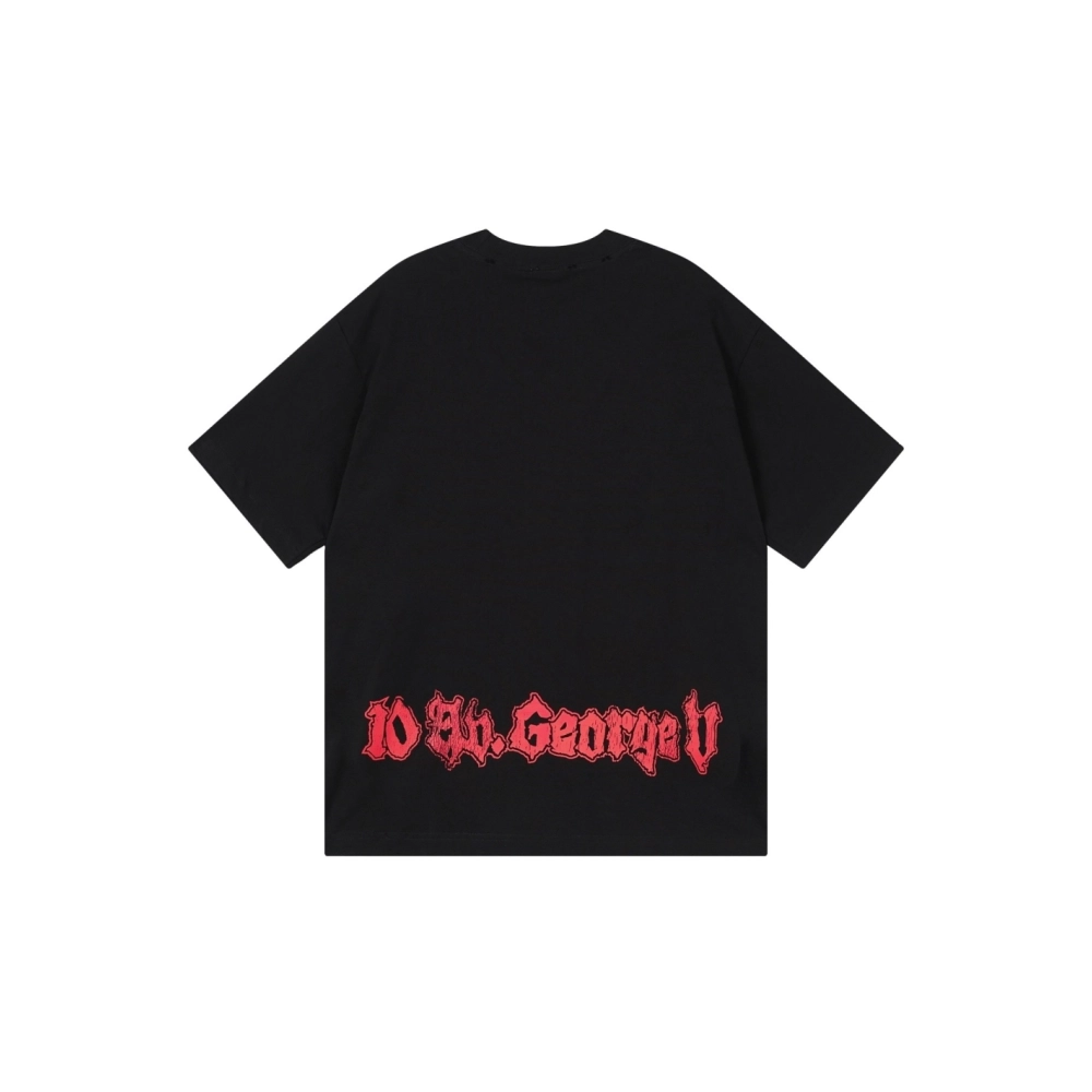 Balenciaga Salon De Couture Artwork Print T-shirt Black White,Balenciaga T Shirt,Tshirt,APPAREL