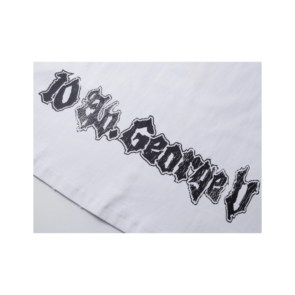 Balenciaga Salon De Couture Artwork Print T-shirt Black White,Balenciaga T Shirt,Tshirt,APPAREL