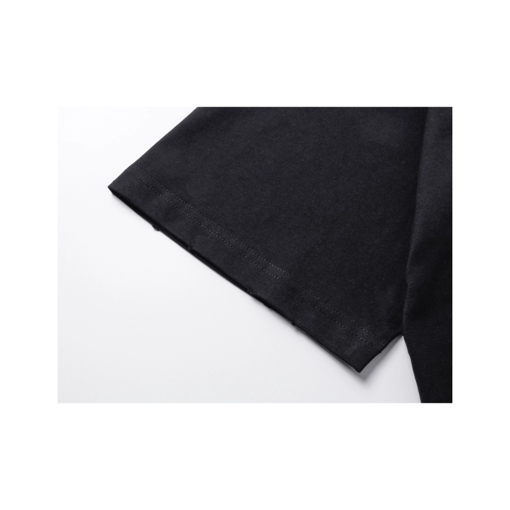 Balenciaga Paris Eiffel Tower Printed T-shirt Black,Balenciaga T Shirt,Tshirt,APPAREL