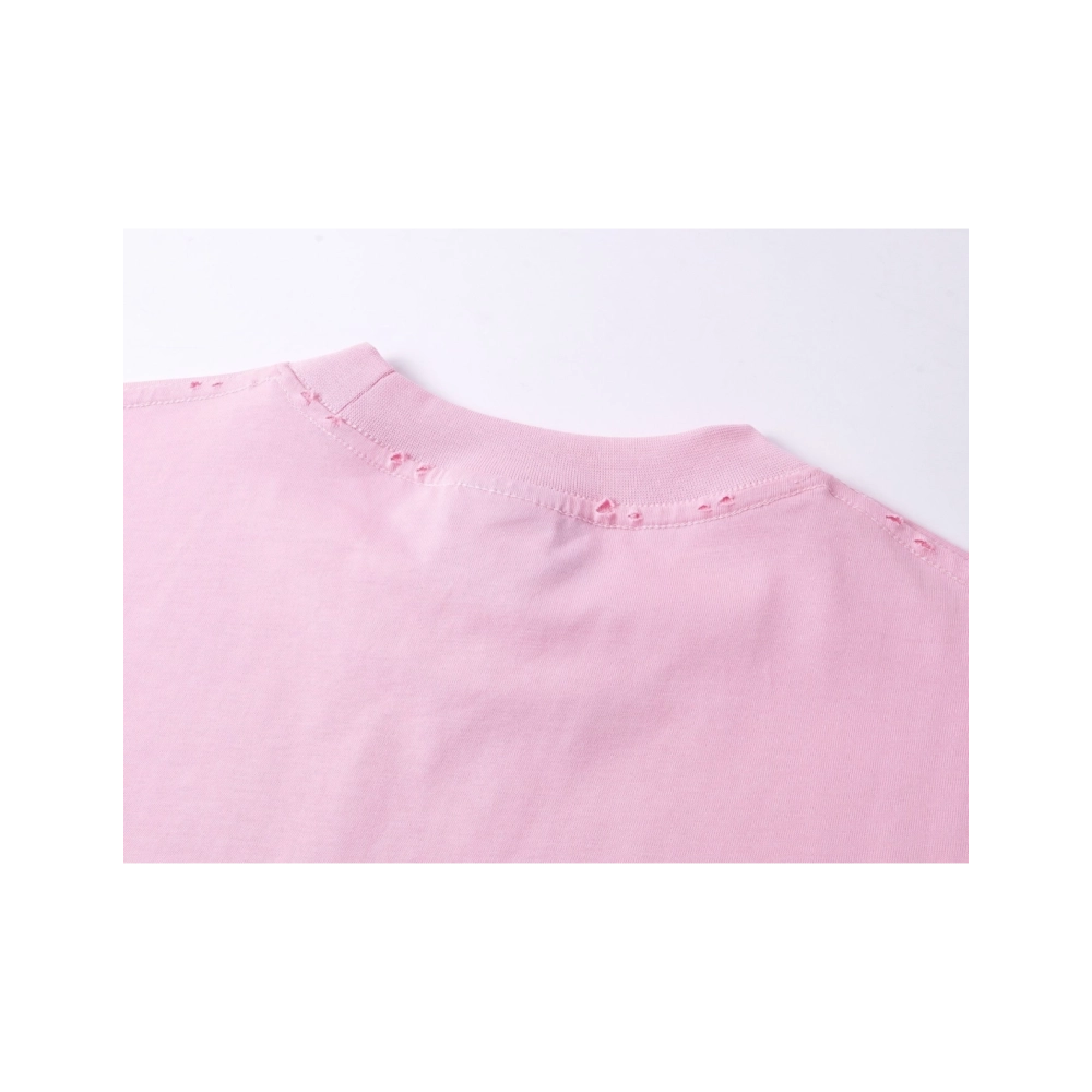 Balenciaga Place Des Vosges Printed T-shirt Pink,Balenciaga T Shirt,Tshirt,APPAREL