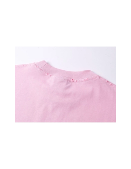 Balenciaga Place Des Vosges Printed T-shirt Pink,Balenciaga T Shirt,Tshirt,APPAREL