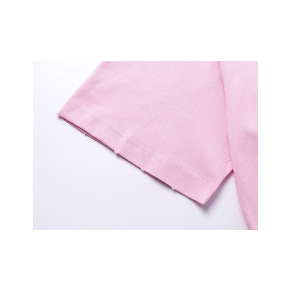 Balenciaga Place Des Vosges Printed T-shirt Pink,Balenciaga T Shirt,Tshirt,APPAREL