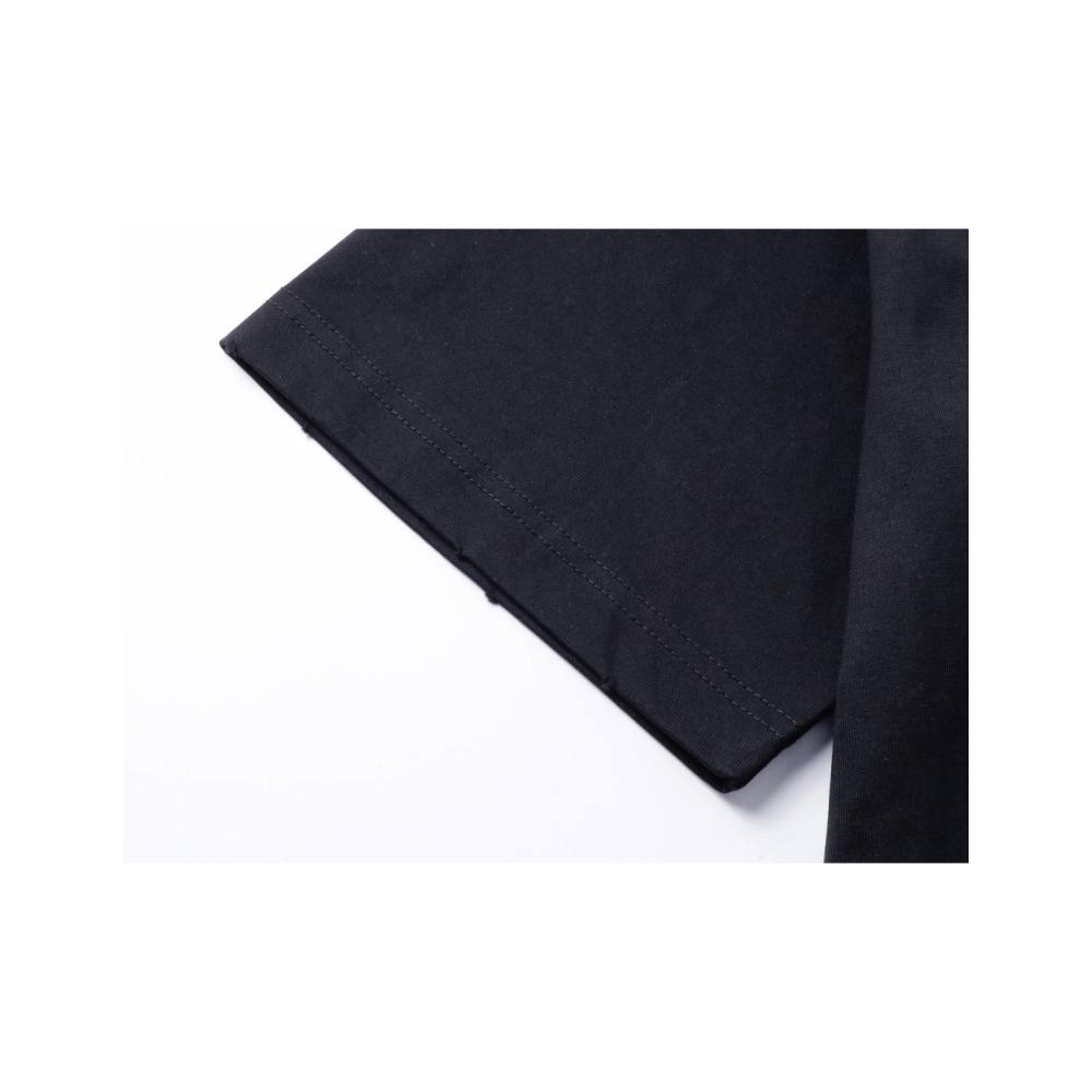 Balenciaga Paris Sacr233;-C?ur Basilica Printed T-shirt Black Pink,Balenciaga T Shirt,Tshirt,APPAREL