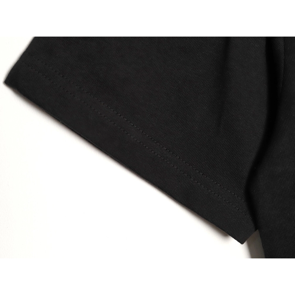 Dior flocked foam four-leaf clover logo short-sleeved T-shirt TSK1,Dior