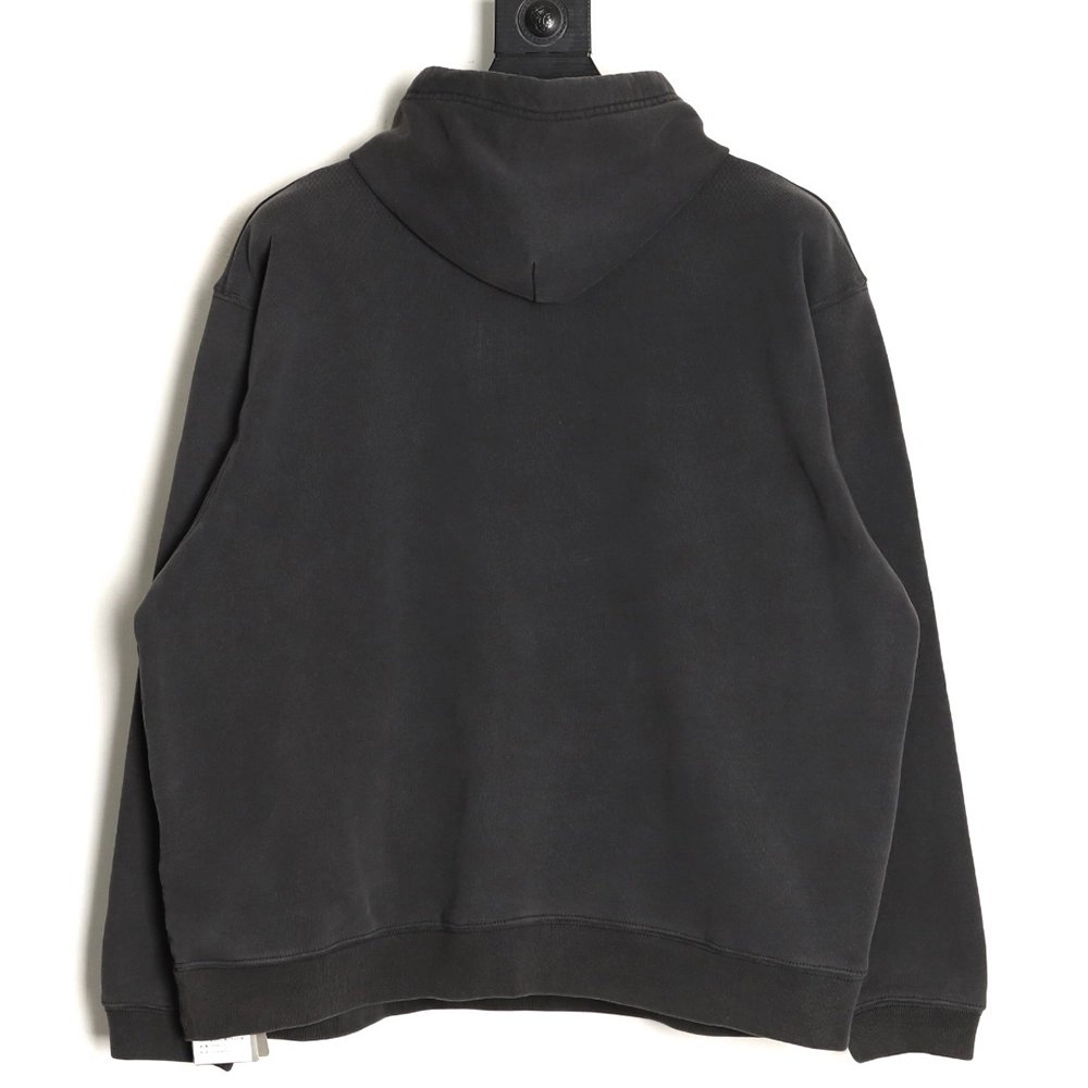 Balenciaga Washed Smoke Print Hoodie,Louis Vuitton