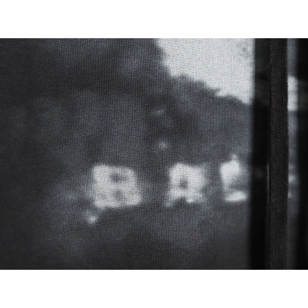 Balenciaga Washed Smoke Print Hoodie,Louis Vuitton