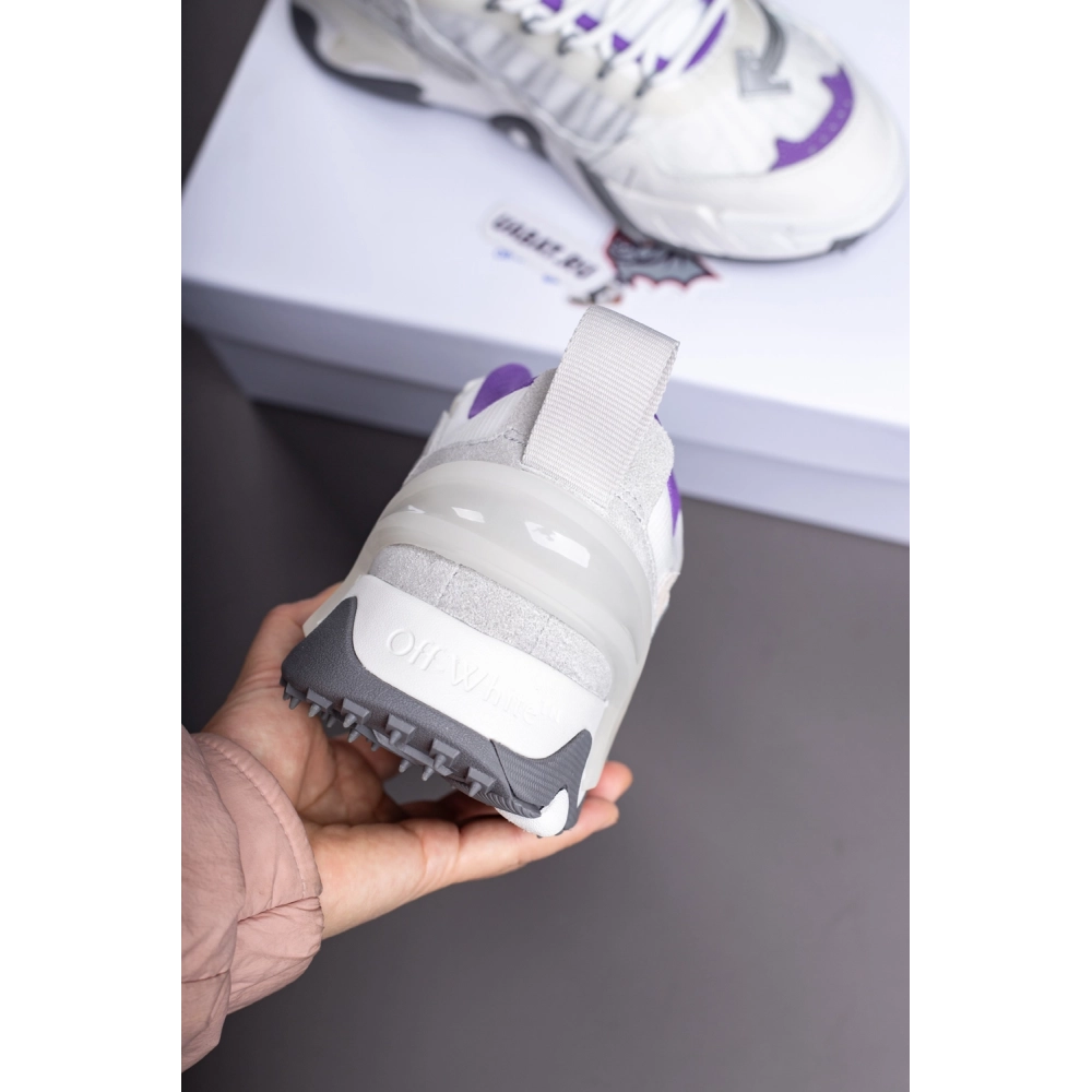Off-White Wmns ODSY-2000 White Light Grey Purple,Off-White ODSY
