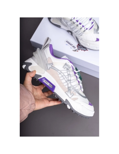 Off-White Wmns ODSY-2000 White Light Grey Purple,Off-White ODSY
