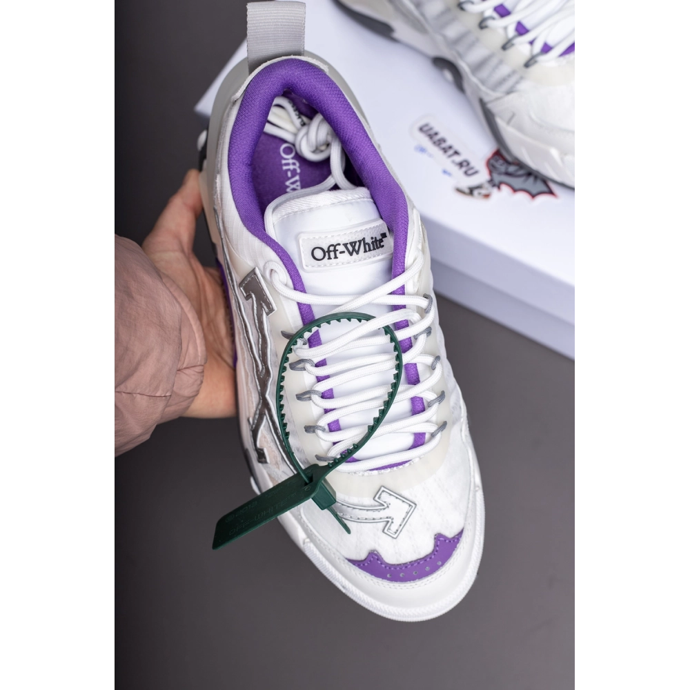 Off-White Wmns ODSY-2000 White Light Grey Purple,Off-White ODSY