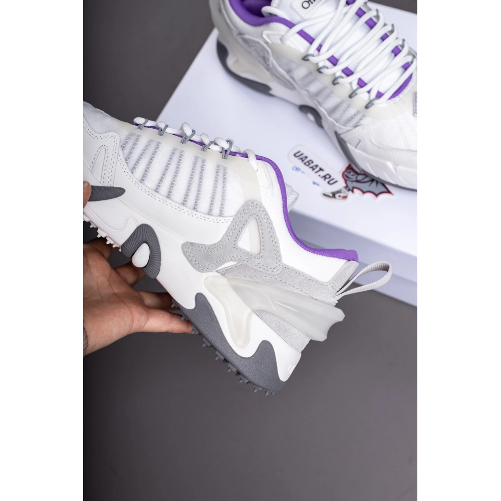 Off-White Wmns ODSY-2000 White Light Grey Purple,Off-White ODSY