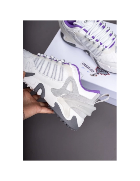 Off-White Wmns ODSY-2000 White Light Grey Purple,Off-White ODSY