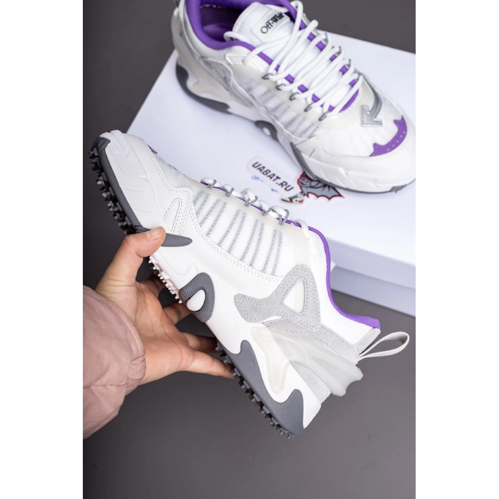 Off-White Wmns ODSY-2000 White Light Grey Purple,Off-White ODSY