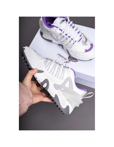 Off-White Wmns ODSY-2000 White Light Grey Purple,Off-White ODSY
