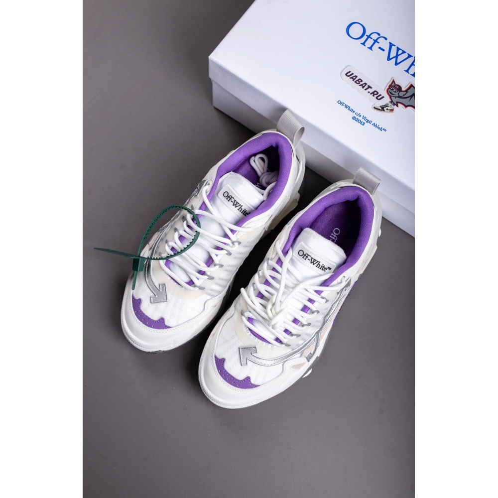 Off-White Wmns ODSY-2000 White Light Grey Purple,Off-White ODSY