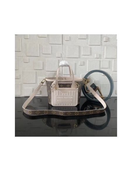 Louis Vuitton Neverfull Inside Out BB Bags M25657 26.5X16.5X11cm,Louis Vuitton Bags