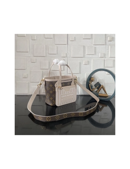 Louis Vuitton Neverfull Inside Out BB Bags M25657 26.5X16.5X11cm,Louis Vuitton Bags