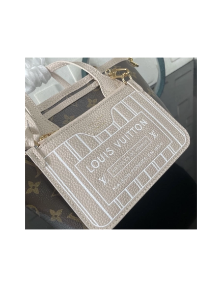 Louis Vuitton Neverfull Inside Out BB Bags M25657 26.5X16.5X11cm,Louis Vuitton Bags