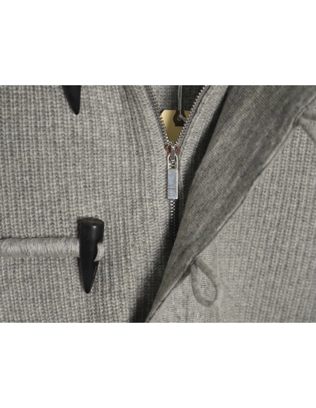 Thom Browne Wool Hooded Duffle Coat,Thom Browne