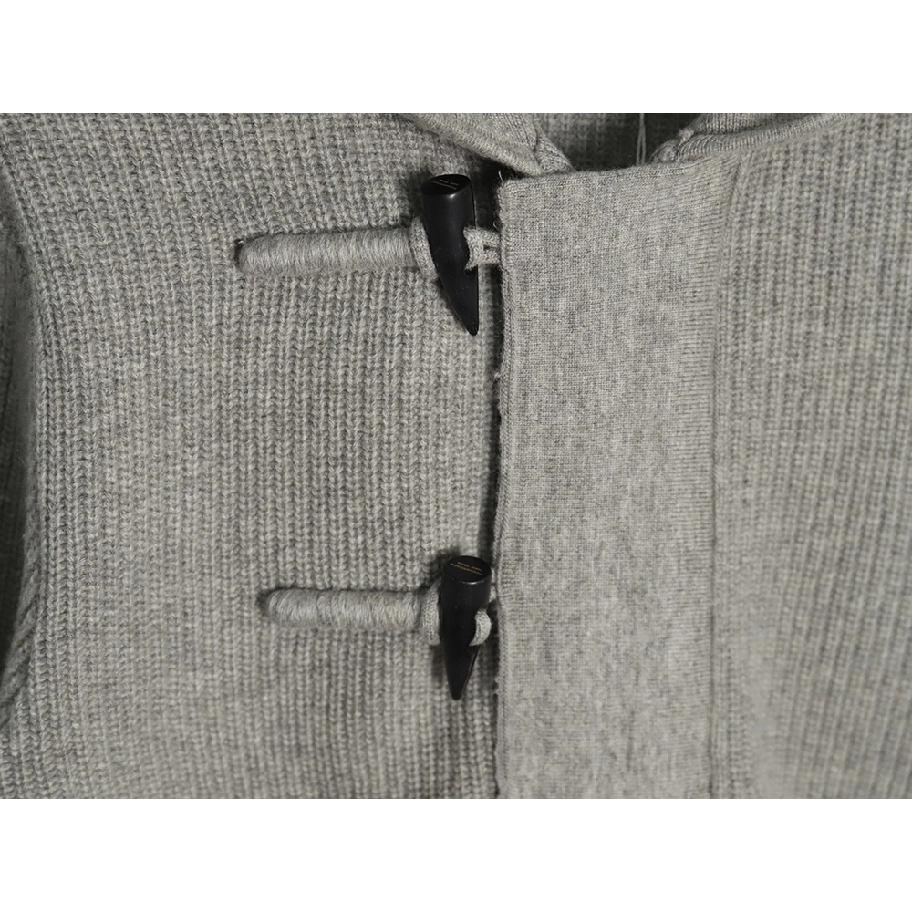 Thom Browne Wool Hooded Duffle Coat,Thom Browne