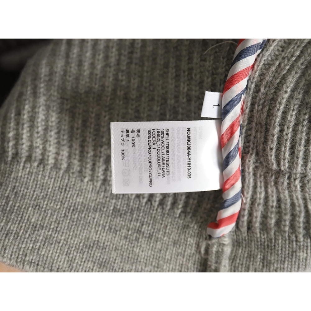 Thom Browne Wool Hooded Duffle Coat,Thom Browne