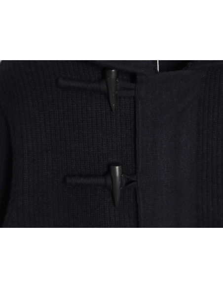 Thom Browne Wool Hooded Duffle Coat TSK1,Thom Browne