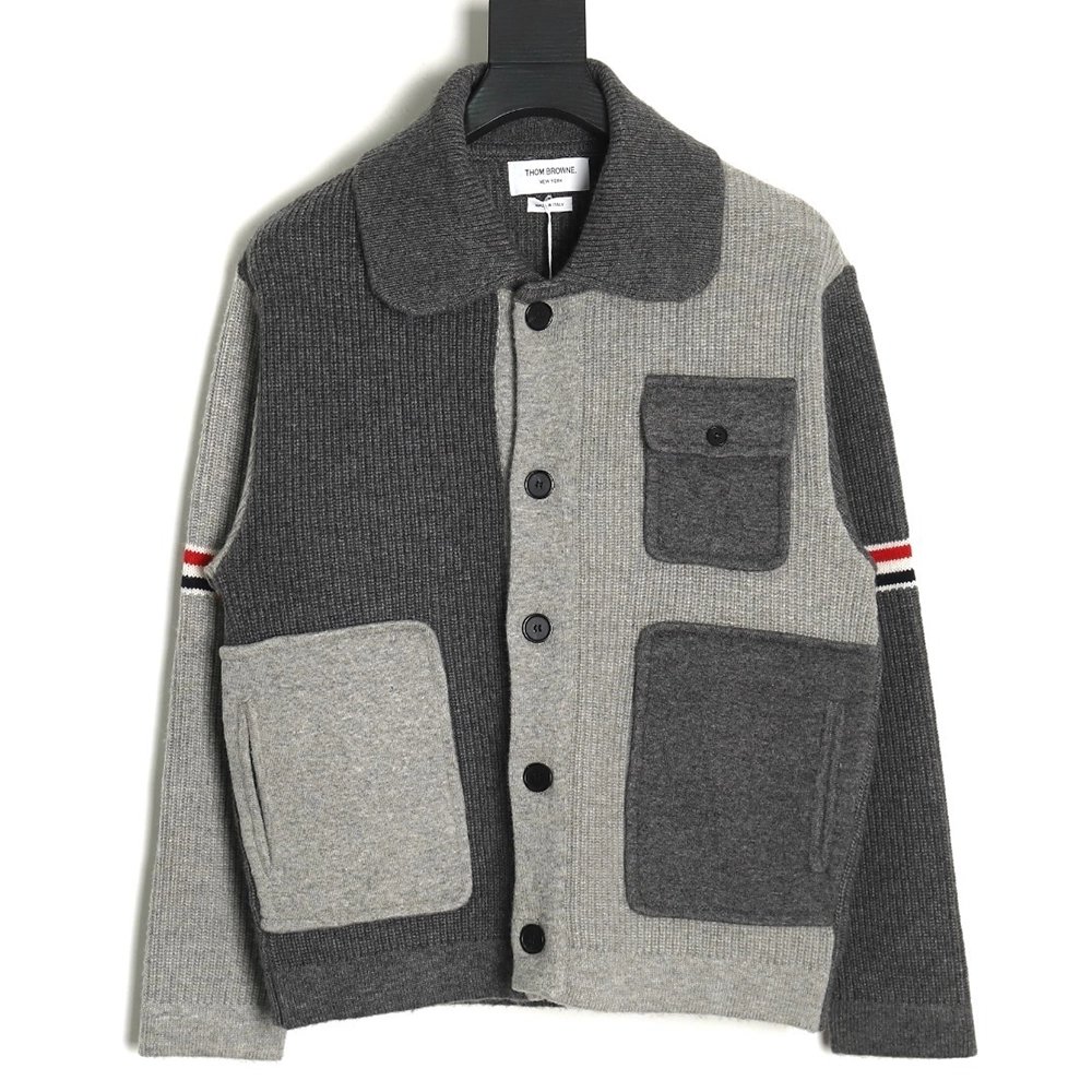 Thom Browne Heavyweight Wool Jacket TSK1,Thom Browne