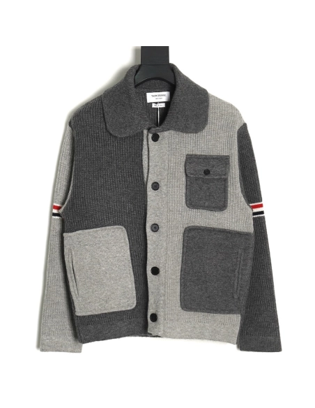 Thom Browne Heavyweight Wool Jacket TSK1,Thom Browne