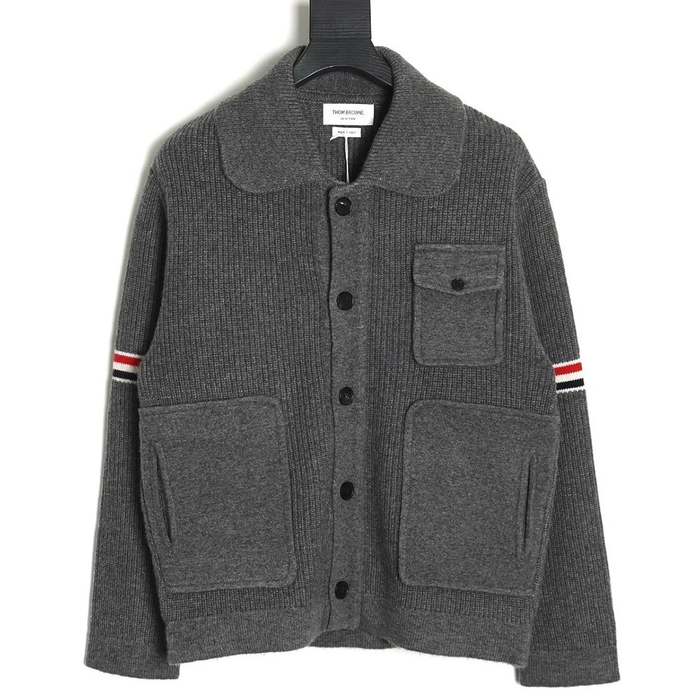 Thom Browne Heavyweight Wool Jacket TSK2,Thom Browne