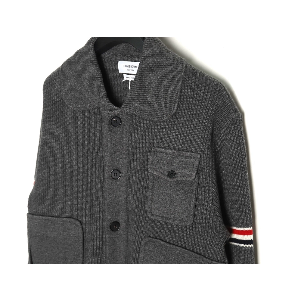 Thom Browne Heavyweight Wool Jacket TSK2,Thom Browne