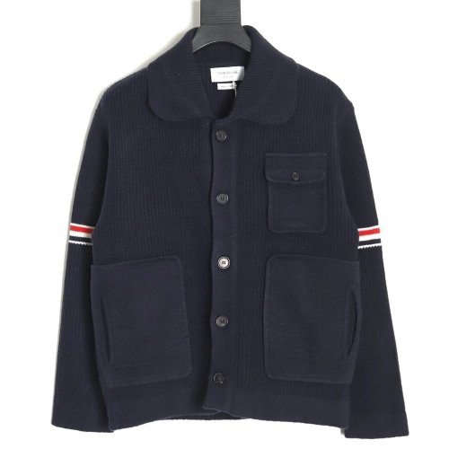 Thom Browne Heavyweight Wool Jacket TSK3,Thom Browne